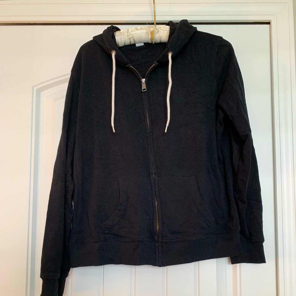 Black Zip Up